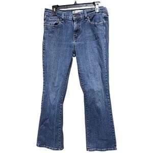 Levis 515 Womens Jeans Size 10 Blue Denim Boot Cut Stretch Mid Rise Medium Wash